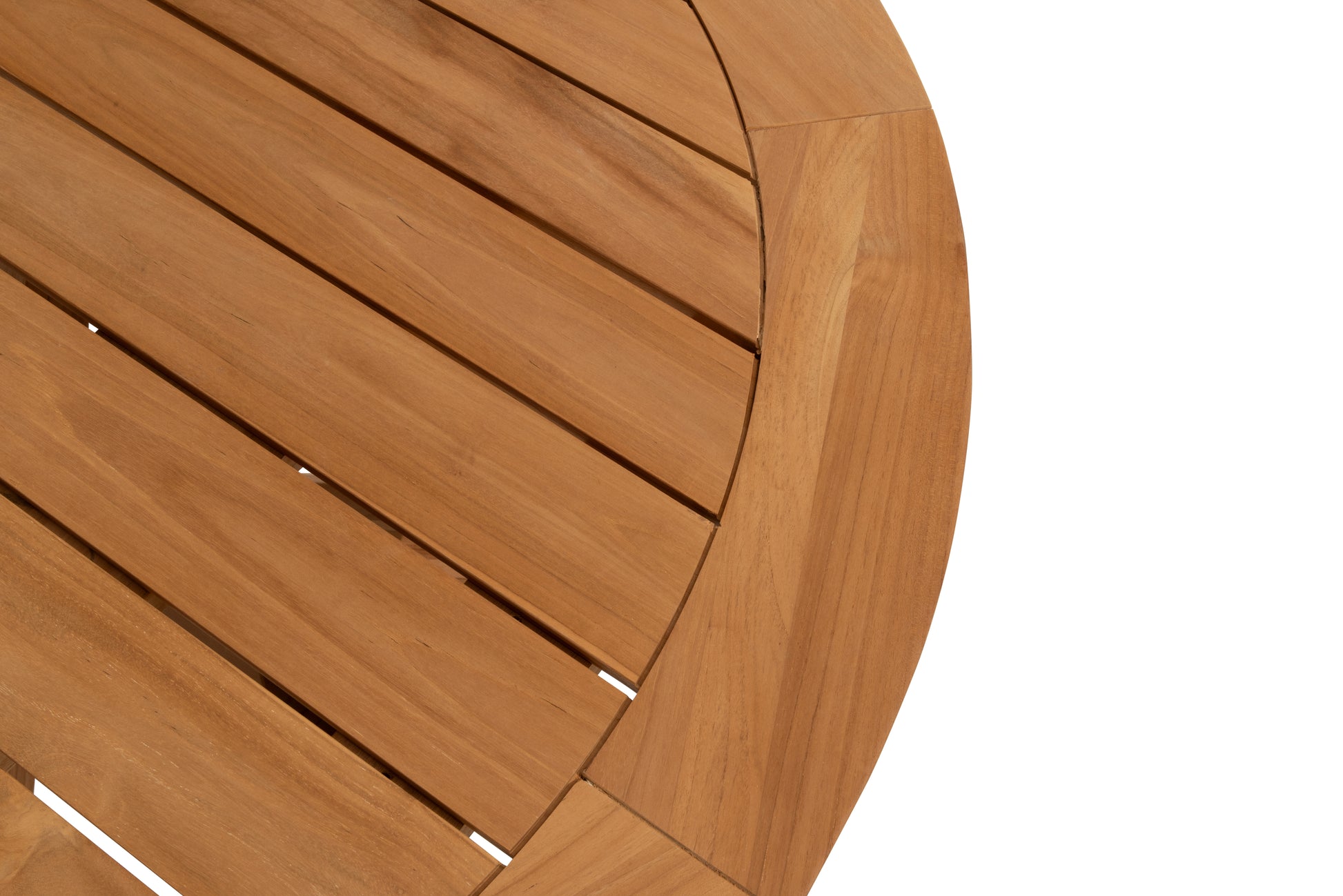 Taste 4SO Prado dining table natural teak 130cm round - Detail view