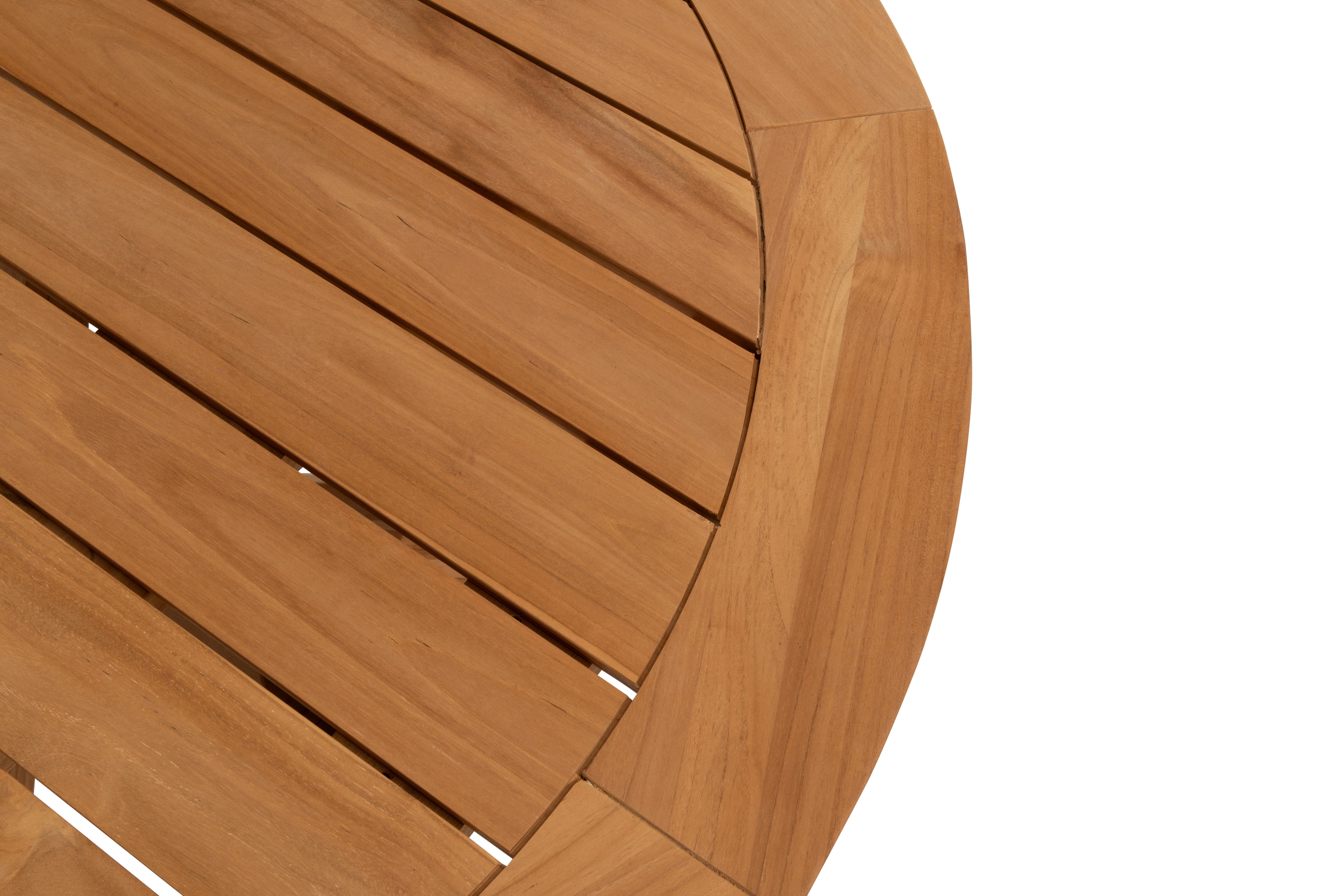Taste 4SO Prado dining table natural teak 130cm round - Detail view