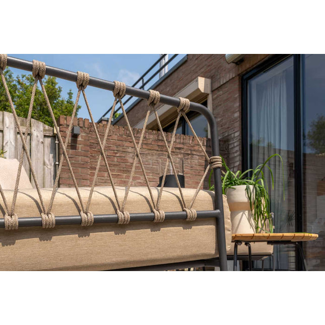 Taste 4SO Prego 3-Sitzer-Lounge-Sofa inkl. 3 Kissen