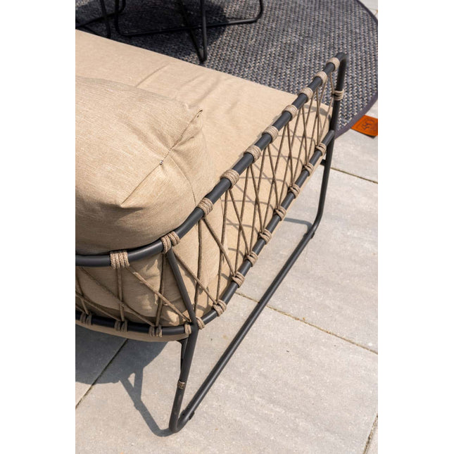 Taste 4SO Prego 3-Sitzer-Lounge-Sofa inkl. 3 Kissen