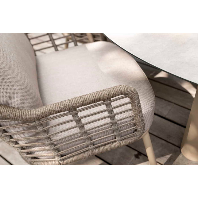 Taste 4SO Puglia Low Dining Chair Inkl. 2 Kissen