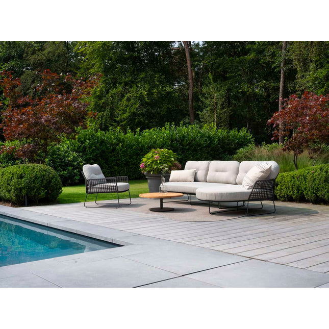 Taste 4SO Rhodes Chaise Lounge Bank + Lounge Stuhl