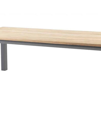 Taste 4SO Cadiz Verstellbarer Stuhl + Kammtisch Anthrazit 220 cm