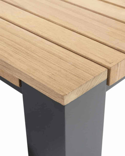 Taste 4SO Cadiz Verstellbarer Stuhl + Kammtisch Anthrazit 220 cm