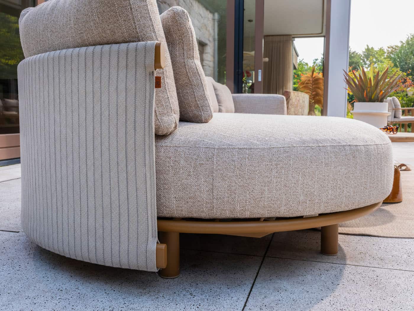 4SO Safina modulaire bank met chaise longue amber - afbeelding 8