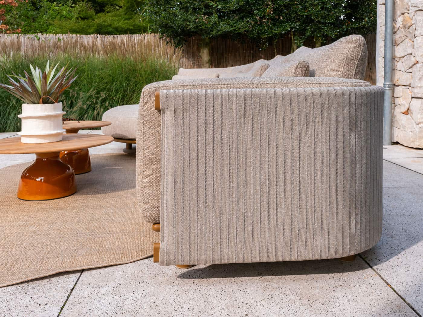 4SO Safina modulaire bank met chaise longue amber - afbeelding 7
