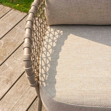 4 Seasons Outdoor Sardinia Low Dining Chair inkl. 2 Kissen