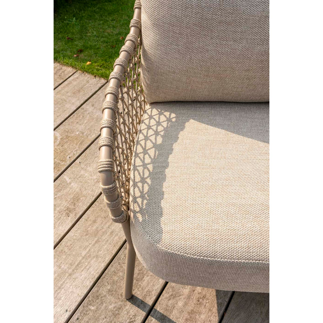 4 Seasons Outdoor Sardinia Low Dining Chair inkl. 2 Kissen