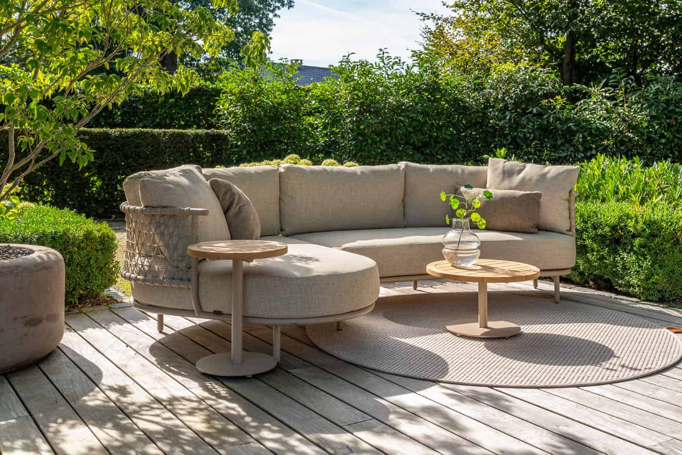 4SO Sardinia lounge set sofa met Volta tafels (4 st.) - afbeelding 4