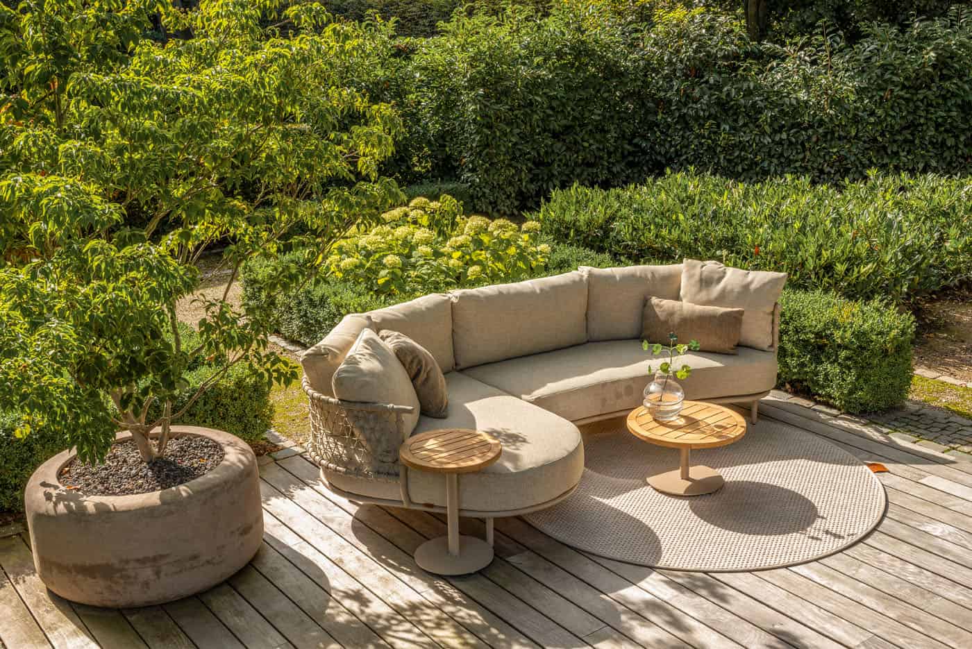 4SO Sardinia lounge set sofa met Volta tafels (3 st.) - afbeelding 15