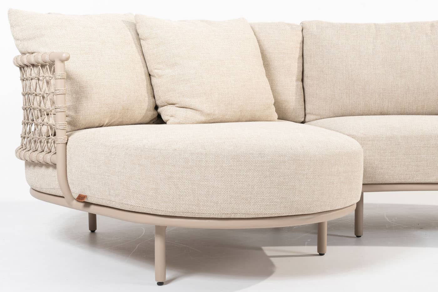4SO Sardinia lounge set sofa met Volta tafels (6 st.)