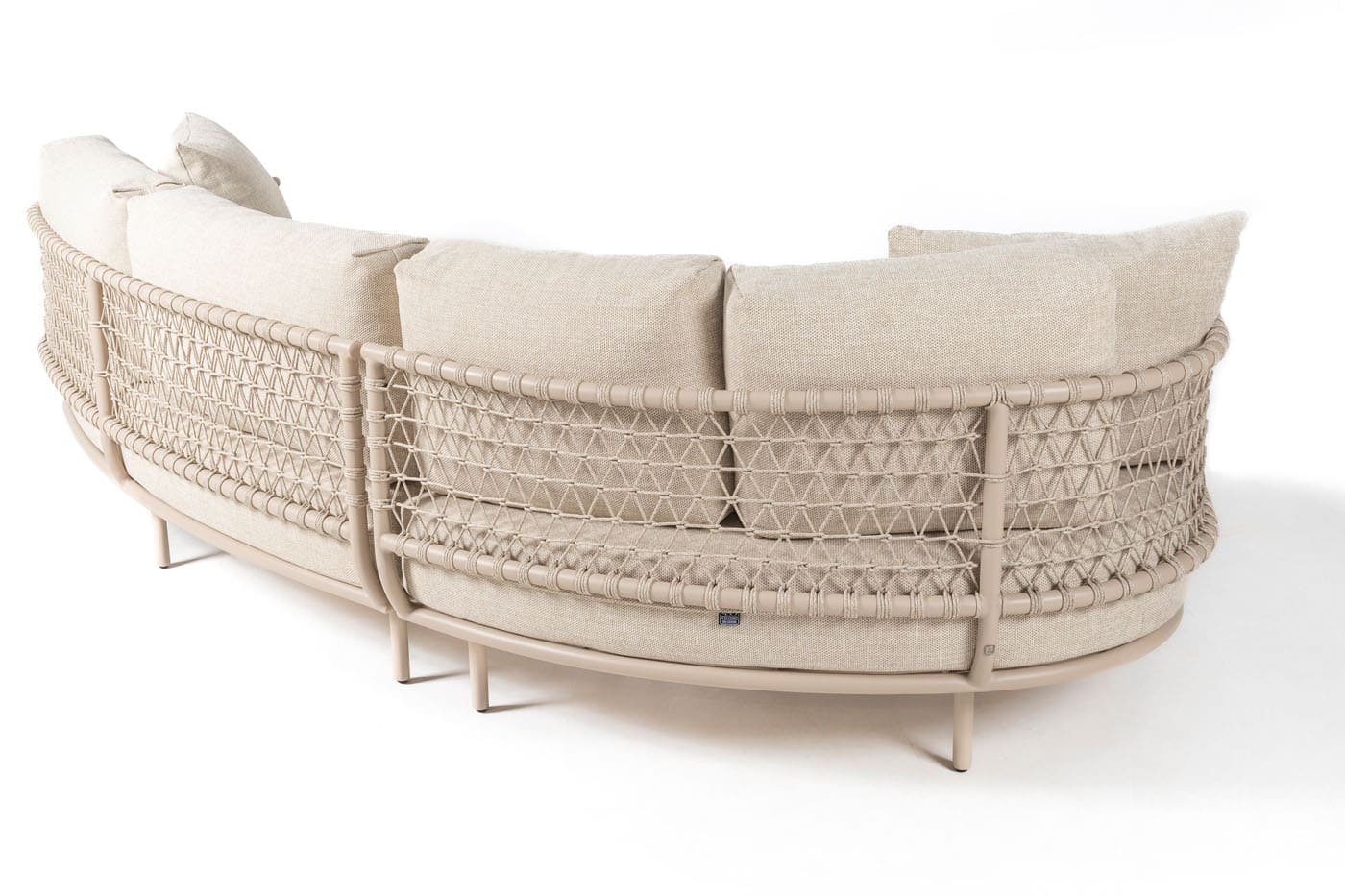 4SO Sardinia lounge set sofa met Volta tafels (6 st.)