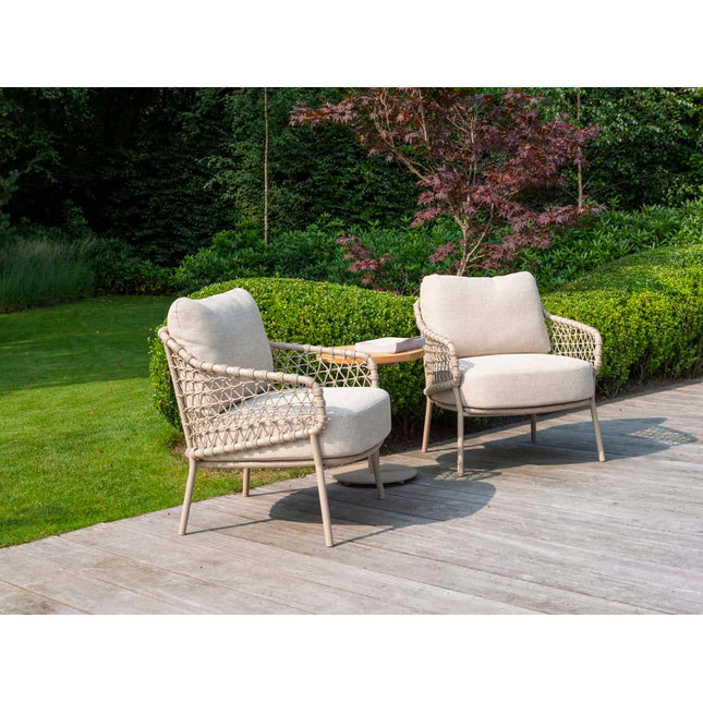 4 Seasons Outdoor Sardinia Low Dining Chair inkl. 2 Kissen