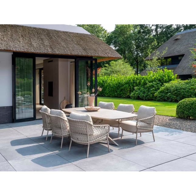 4 Seasons Outdoor Sardinia Low Dining Chair inkl. 2 Kissen