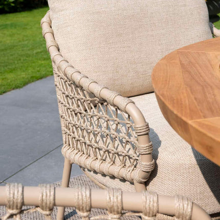4 Seasons Outdoor Sardinia Low Dining Chair inkl. 2 Kissen