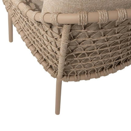 4 Seasons Outdoor Sardinia Low Dining Chair inkl. 2 Kissen