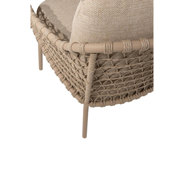 4 Seasons Outdoor Garten Sardinia niedriger Esstuhl + Taste 4SO Capri Low Ess Tisch Tisch-Fass-Form Teak 240 x 110 cm