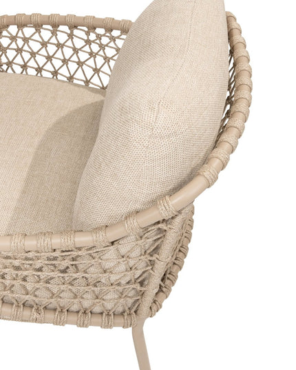 4 Seasons Outdoor Garten Sardinia niedriger Esstuhl + Taste 4SO Capri Low Ess Tisch Tisch-Fass-Form Teak 240 x 110 cm