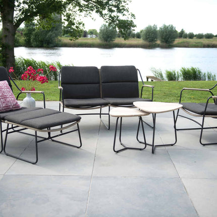 4 Seasons Outdoor Axel Side Tische Triangle Teak (Set von 2)