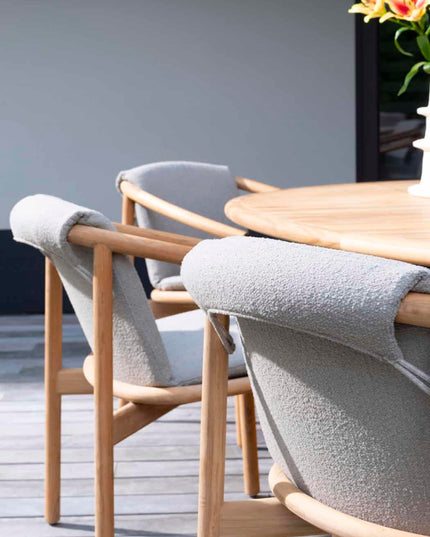 4 Seasons Outdoor Tess Dining + Taste 4SO Liam Esstisch Teak 180 x 100 cm