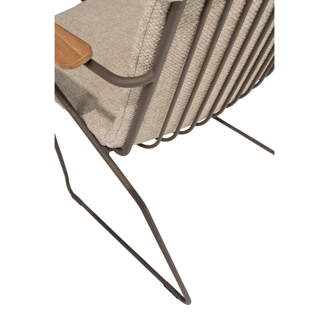 4 Seasons Outdoor Veneto Dining Terre + Taste 4SO Prado Tisch mit Keramik -Tisch -Top Barrel Terre 240 cm