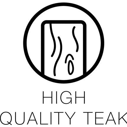 4 Seasons Outdoor im Freien Couchtisch gebürstet 150 x 65 x 25 cm.