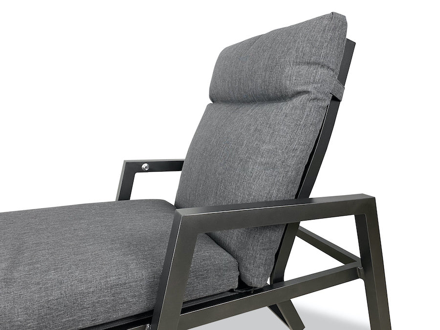 PaZoon lounger Como Lounge aluminium gasveer grijs - afbeelding 6
