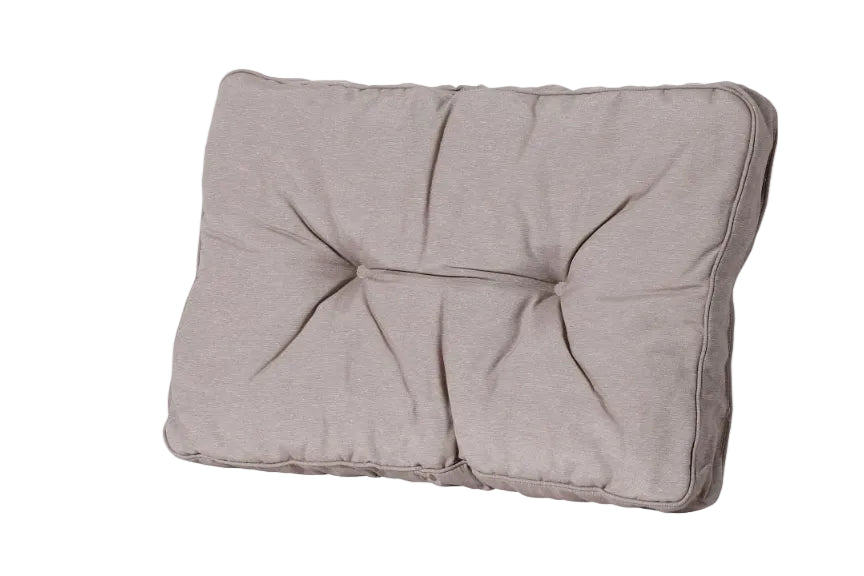 Madison Florance Panama Taupe kussenset voor in uw loungeset of palletbank | 120cm x 80cm 