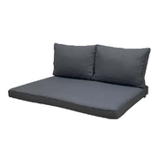 Madison Lounge Panama Grijs kussenset voor in uw loungeset of palletbank | 120cm x 80cm 