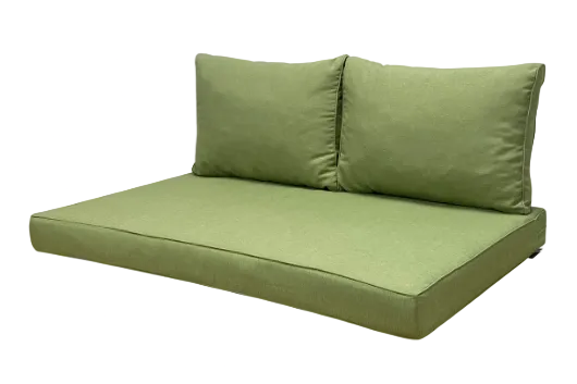 Madison Lounge Panama Sage Groen kussenset voor in uw loungeset of palletbank | 120cm x 80cm 